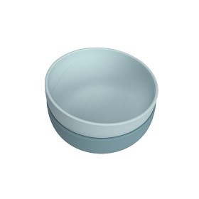 Bild på Cam Cam Skål Silikon 2-p Regnbåge (Blue Mix)
