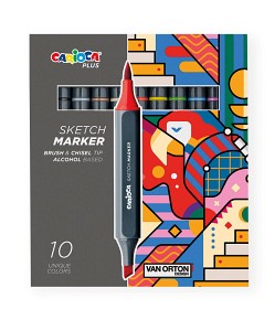 Bild på Carioca Plus Sketchpennor 10-pack