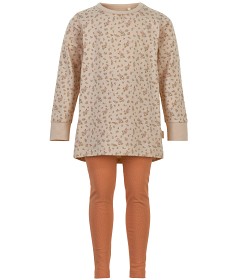 Bild på CeLaVi Mönstrad Pyjamas (Beige/Orange) Strl 100