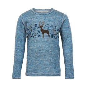 Bild på Celavi Tröja Ull/Bambu (Blue Shadow) (120)