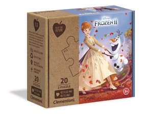 Bild på Clementoni Disney Frozen Pussel (2x20-bitar)