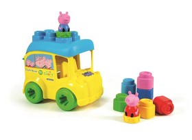 Bild på Clementoni Baby Soft clemmy Greta gris buss Klosslåda 