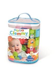 Bild på Clementoni Baby Soft clemmy Mjuka byggklossar (24 st)