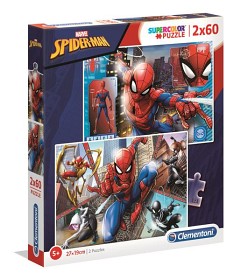 Bild på Clementoni Marvel Pussel 2x60-bitar (Spiderman)