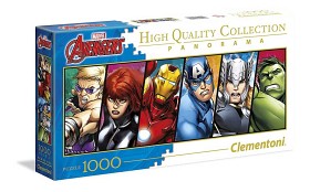Bild på Clementoni Panorama Pussel The Avengers 1000 pcs