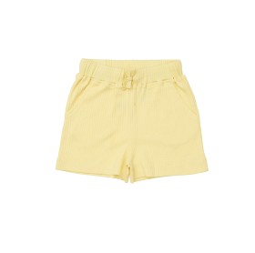 Bild på Copenhagen Colors Ribbade Shorts (Ljusgul)