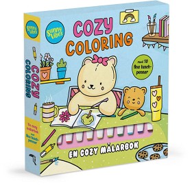 Bild på Cozy Coloring En cozy målarbok + 10 tuschpennor