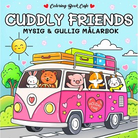 Bild på Cozy Cuddly Friends Målarbok