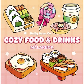 Bild på Cozy Food & Drinks Målarbok