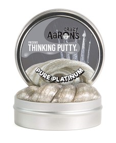 Bild på Crazy Aaron's Precious Slime 45g (Pure Platinum Glitter)