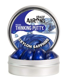 Bild på Crazy Aaron's Thinking Slime 45g (Sapphire Glitter)