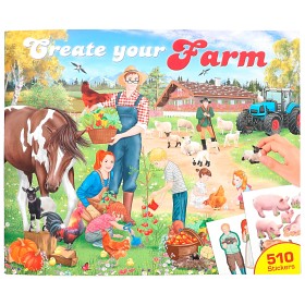 Bild på Create your Farm Klistermärkesbok