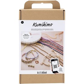 Bild på Creativ Company DIY Kit Kumihimo Vänskapsarmband