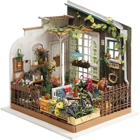Bild på Creativ Company DIY Miniatyrrum Book nook Trädgård