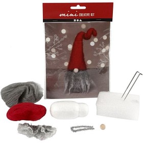 Bild på Creativ Company Kreativ Minikit Tomtenisse (Grå)