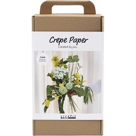 Bild på Creativ company Maxi DIY Kit Kräppapper Blombukett