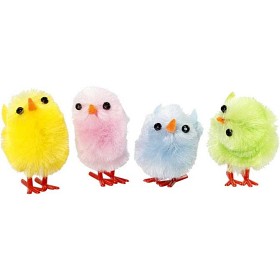 Bild på Creative Company Påskkycklingar 12 st (Pastell)