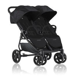 Bild på Crescent Duo Lightway Syskonvagn (Black)