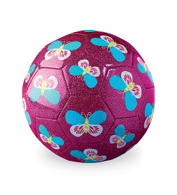 Bild på Crocodile Creek Fotboll Glitter 18 cm (Fjäril)