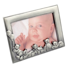 Bild på Dacapo Silver Fotoram med Nallar 10X15cm (Tennfinish)