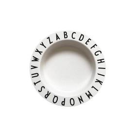 Bild på Design Letters Eat & Learn Djuptallrik Tritan (Vit)