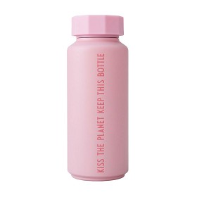 Bild på Design Letters Termosflaska Kiss (Pink)