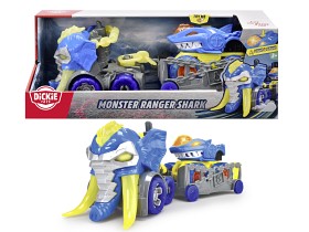 Bild på Dickie Toys Monster Ranger Hajbil med släp 