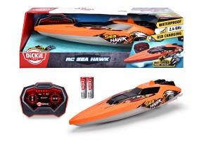 Bild på Dickie Toys Sea Hawk Radiostyrd Båt 33 cm