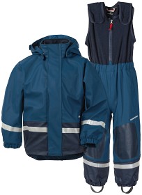 Bild på Didriksons Boardman Fodrat Regnställ (Hurricance Blue)