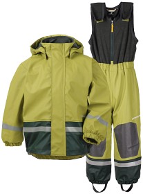 Bild på Didriksons Boardman Fodrat Regnställ (Seagrass Green)