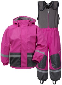 Bild på Didriksons Boardman Fodrat Regnställ (Plastic Pink)