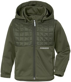 Bild på Didriksons Briska Softshelljacka (Deep Green)