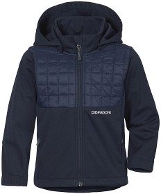 Bild på Didriksons Briska Softshelljacka Navy (Marinblå)