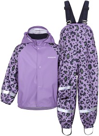 Bild på Didriksons Slaskeman Regnställ (Camo Lilac)