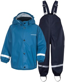 Bild på Didriksons Slaskeman Regnställ (Corn Blue)