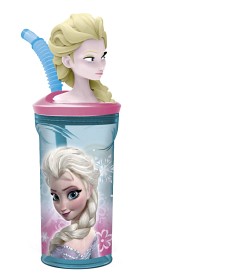 Bild på Disney Frozen 2 Dricksflaska 3D Elsa
