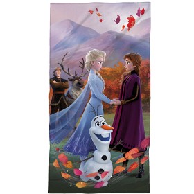 Bild på Disney Frozen 2 Handduk 70x140 cm (Lila)