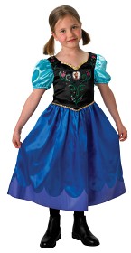 Bild på Disney Frozen Anna Klänning (Blå)