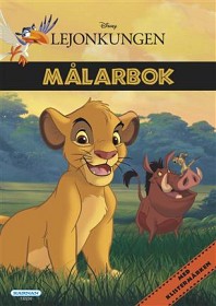 Bild på Disney Lejonkungen Målarbok