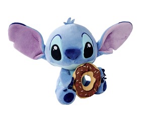 Bild på Disney Lilo & Stitch Stitch med en Munk Gosedjur 25cm