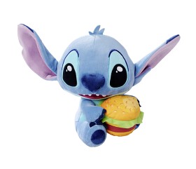 Bild på Disney Lilo & Stitch Stitch med Hamburgare Gosedjur 25cm