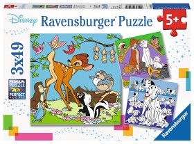 Bild på Ravensburger Pussel Disney Klassiker 3x49 bitar