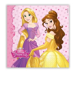Bild på Disney Princess Servetter 33x33cm 20 st
