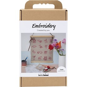 Bild på Creativ Company Kit Broderi Hängdekoration