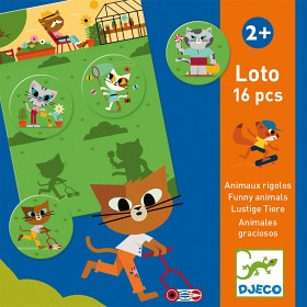 Bild på Djeco Lotto (Funny Animals)