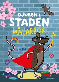 Bild på Djuren i staden Målarbok