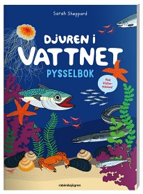 Bild på Djuren i vattnet pysselbok