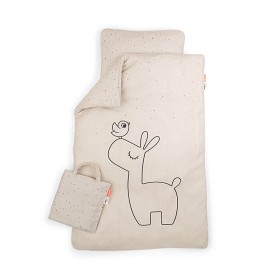 Bild på Done By Deer Bäddset Spjälsäng Lalee (Sand)