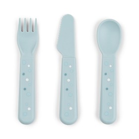 Bild på Done By Deer Bestickset Foodie Happy Dots (Blue)