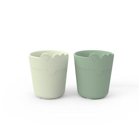 Bild på Done By Deer Kiddish Mini Mugg 2-pack Croco (Green)